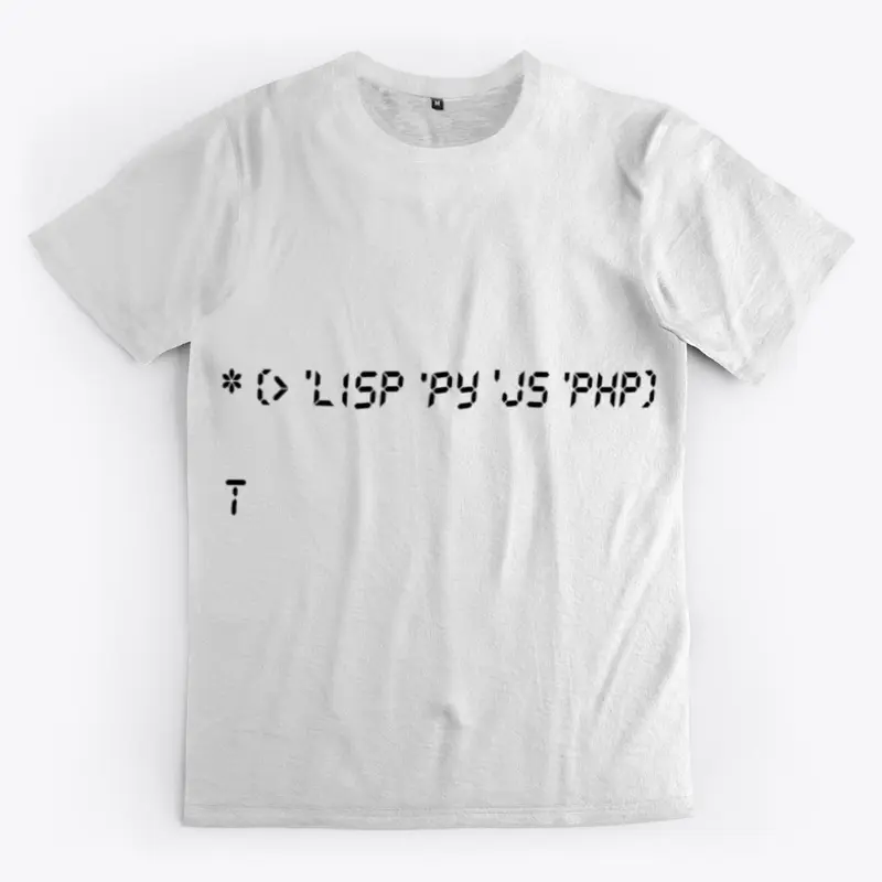 Lisp is better :)